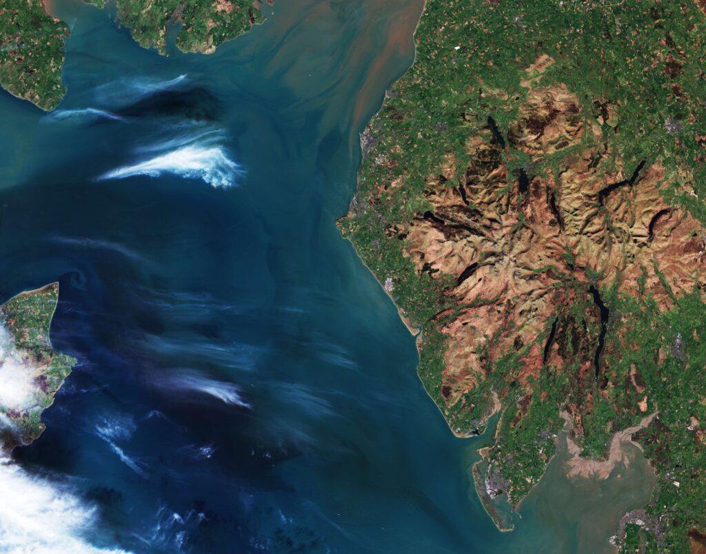 Earth from Space: Lake District, UK