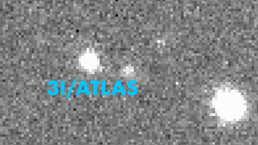 ESA Observes Interstellar Comet 3I/ATLAS