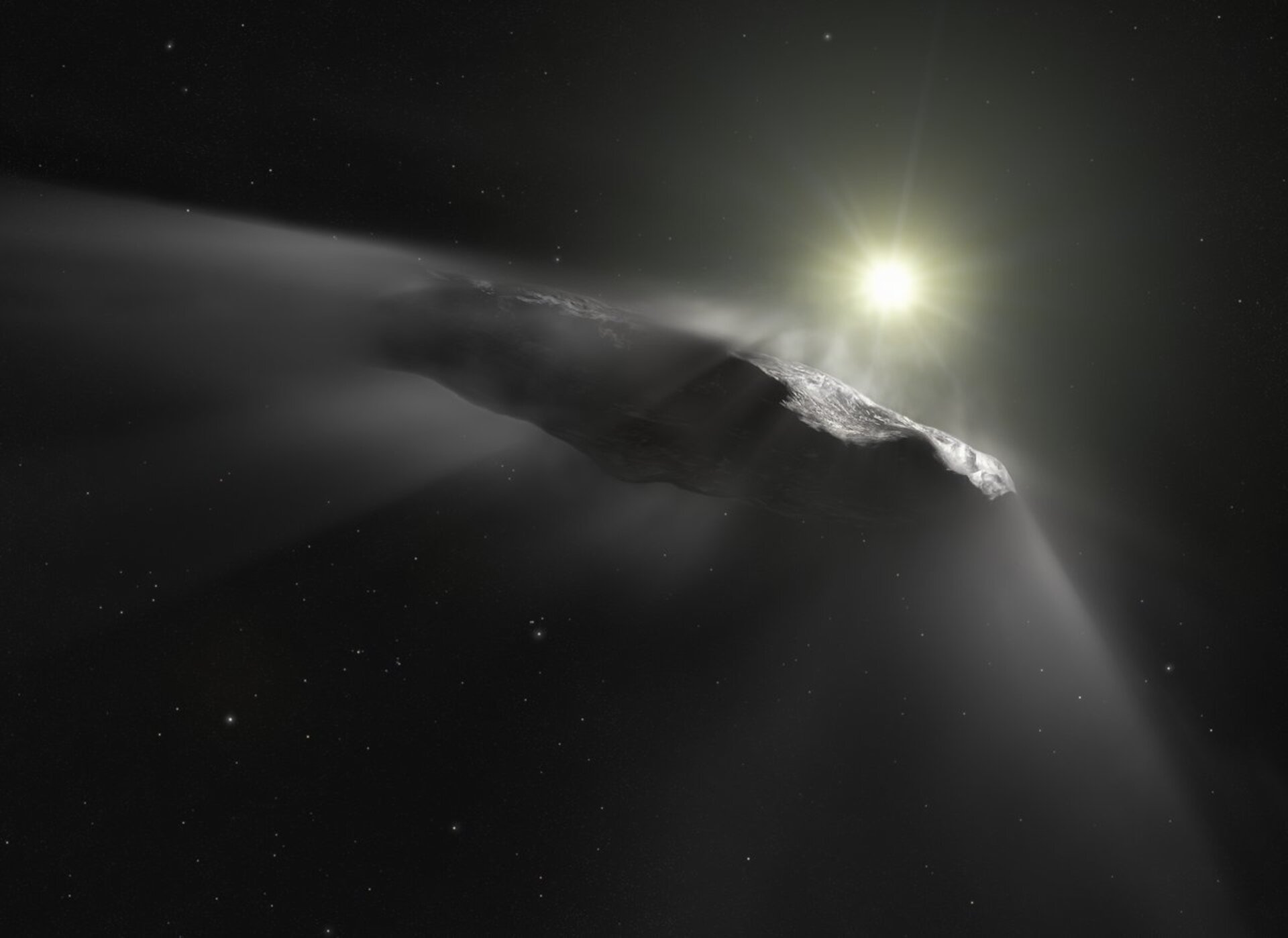ESA tracks rare interstellar comet