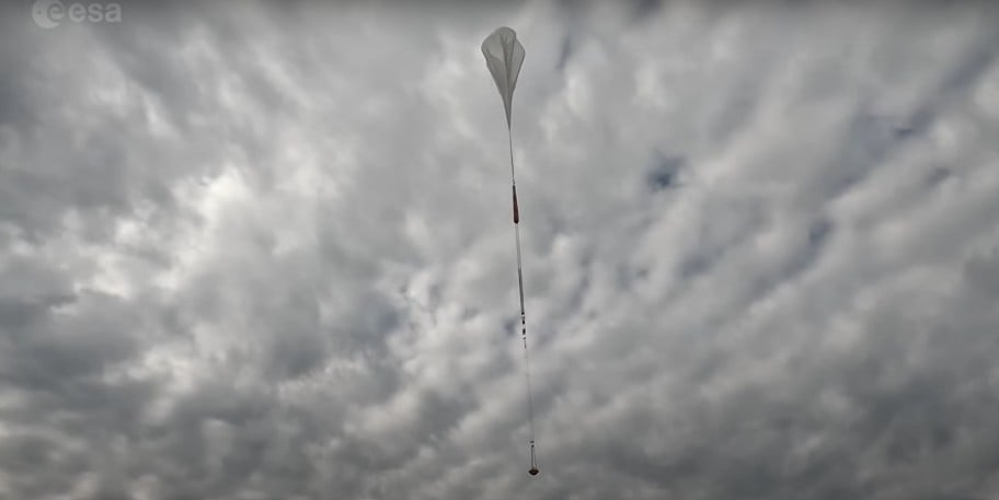 ExoMars Tests Its Parachute By Dropping From The Stratosphere