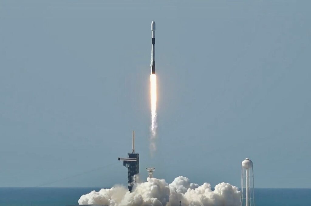 Falcon 9 launches European weather satellite
