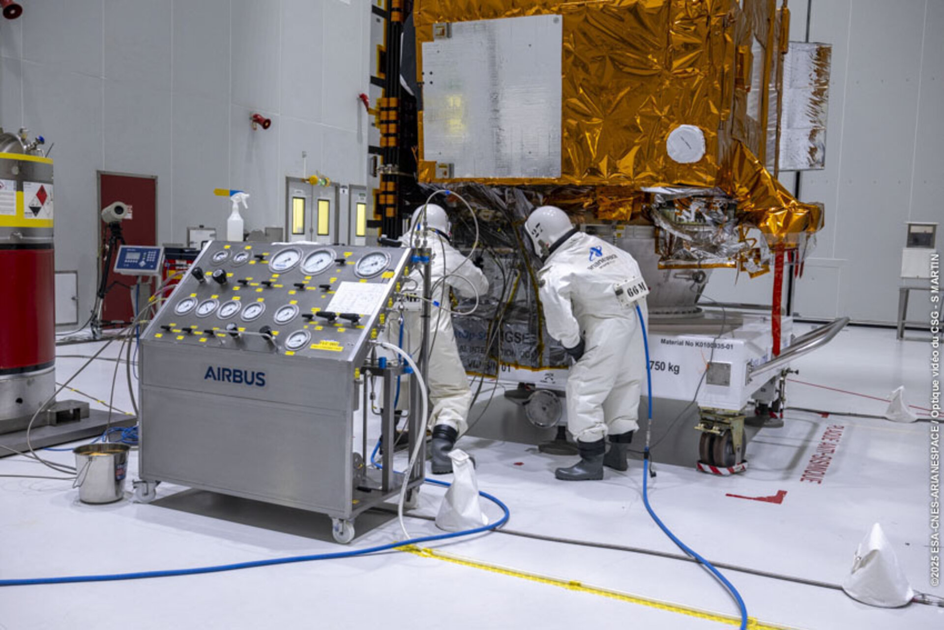 First MetOp Second Generation satellite fuelled