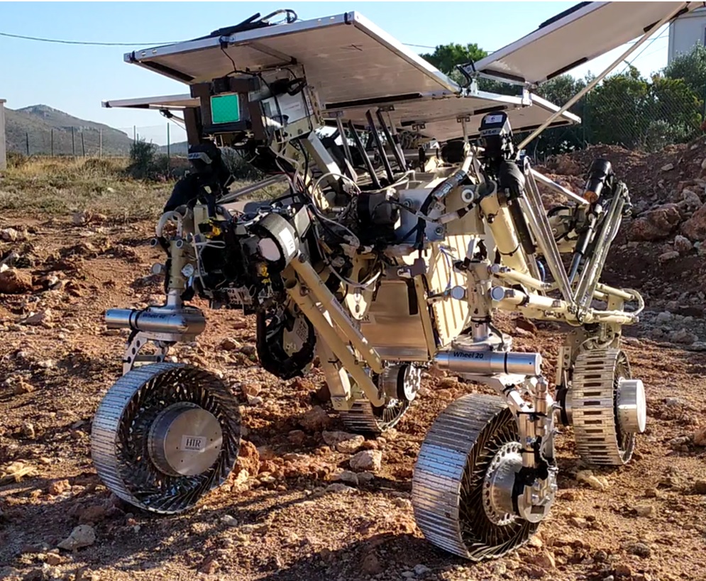 HTR makes available engineering models of full-metal elastic Lunar wheels