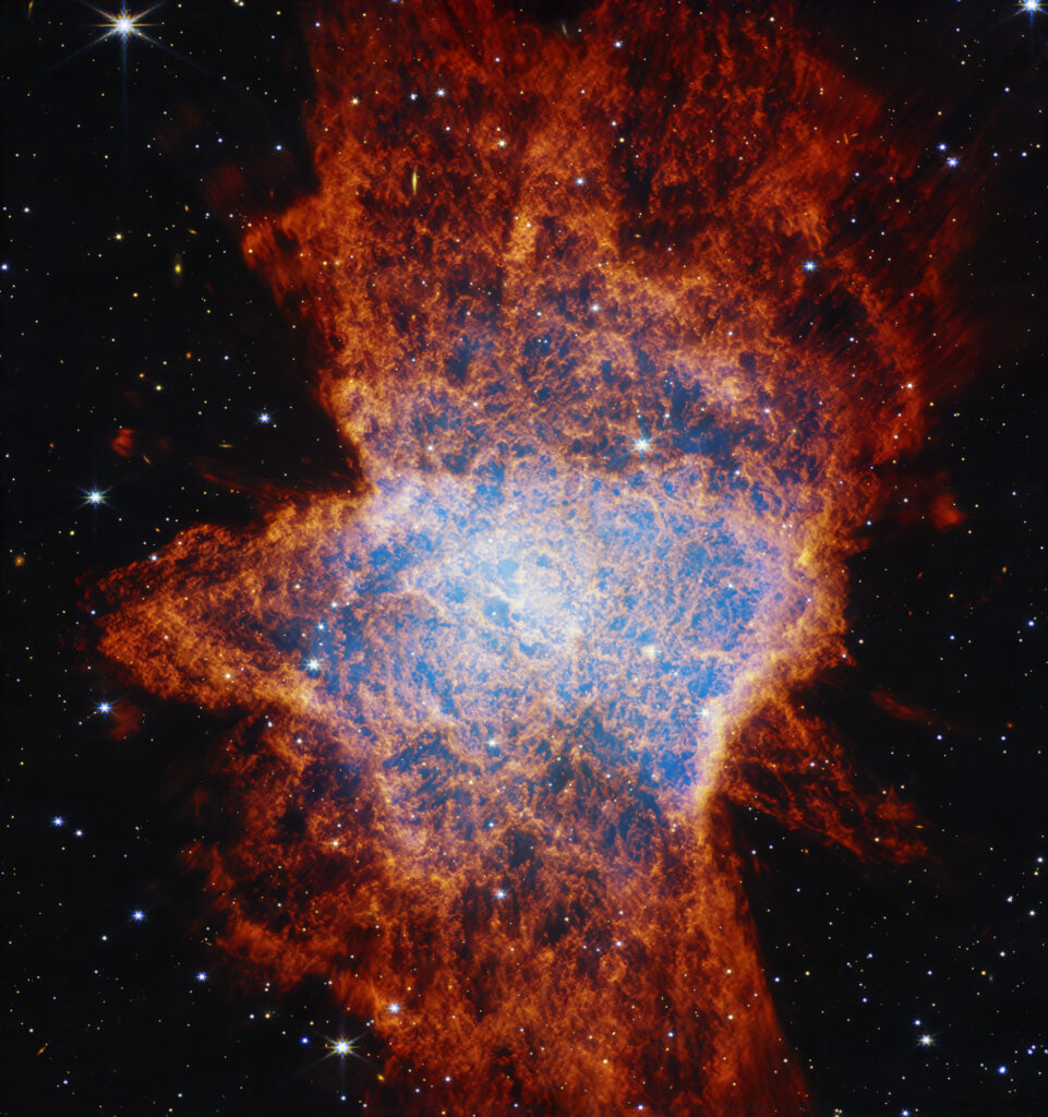 JWST sees beauty in the death of a star, offers a preview of what's in store for our sun