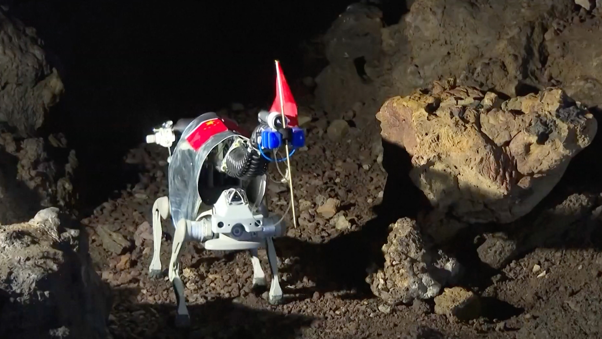 Lunar lava tubes on Earth? China completes underground moon simulation test area (video)