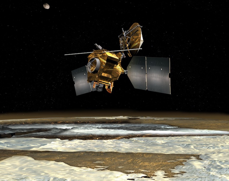 Mars orbiter learns new tricks in search for water