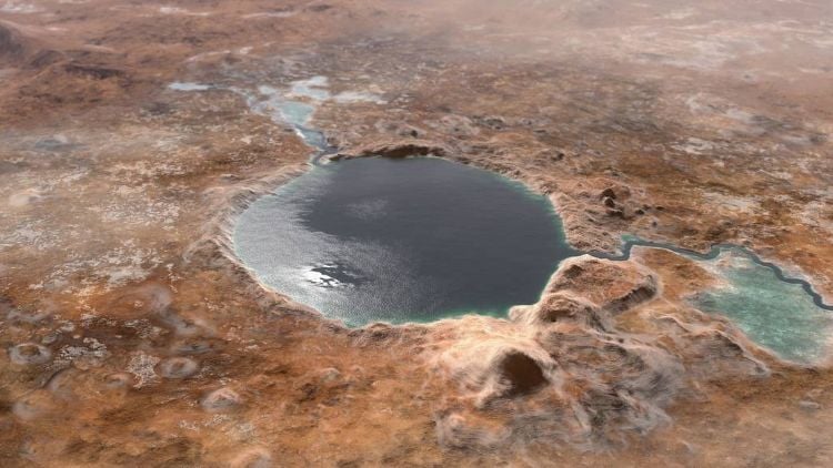 Mars' Seasonal Frost Could Briefly Host Liquid Water