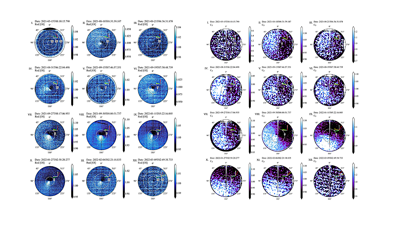 Recent Chemo-morphological Coma Evolution of Comet 67P/Churyumov-Gerasimenko