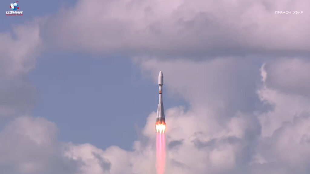 Russia launches satellite for Iran toward orbit alongside 2 space weather probes (photos)