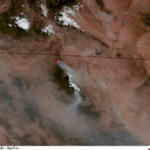 Satellite images track Grand Canyon wildfires burning across thousands of acres