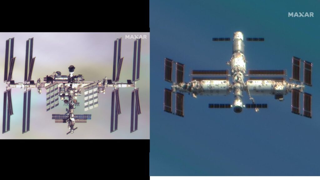 Satellite spies both ISS and China's Tiangong space station | Space photo of the day for July 4, 2025