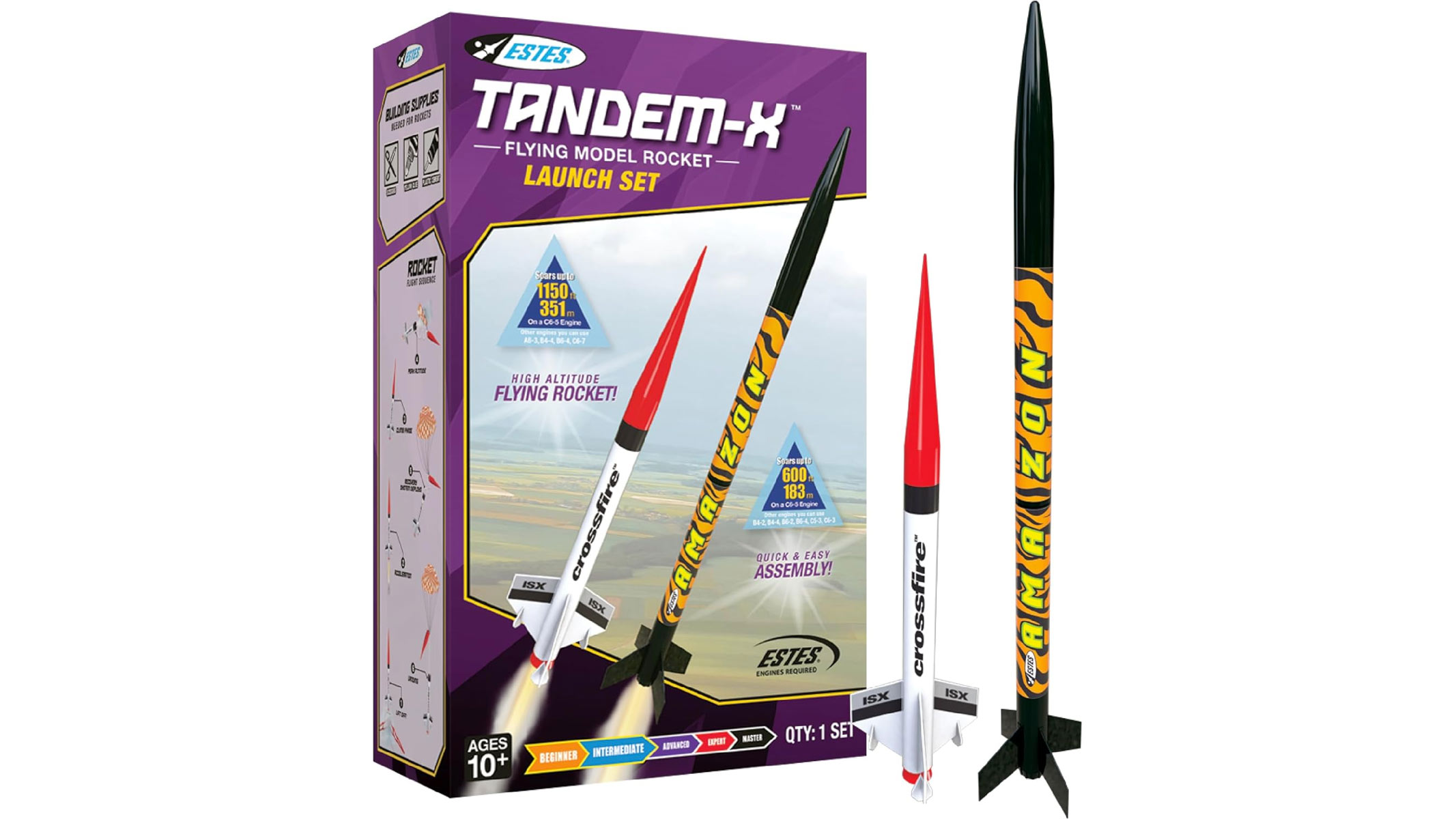 Save 20% on this early Amazon Prime Day two-in-one Estes model rocket set
