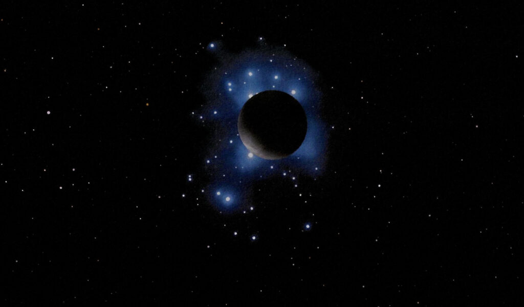 See the moon cross the Pleiades for the last time this year on July 20