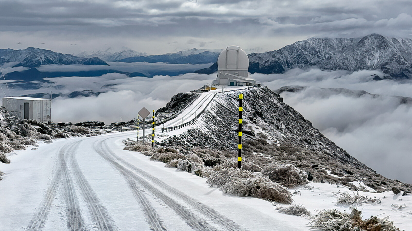 Snow covers the SOAR Telescope in Chile | Space photo of the day for July 14, 2025