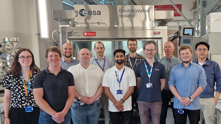 Space Park Leicester and the ESA are Building a Lab that Could House Extraterrestrial Samples Someday