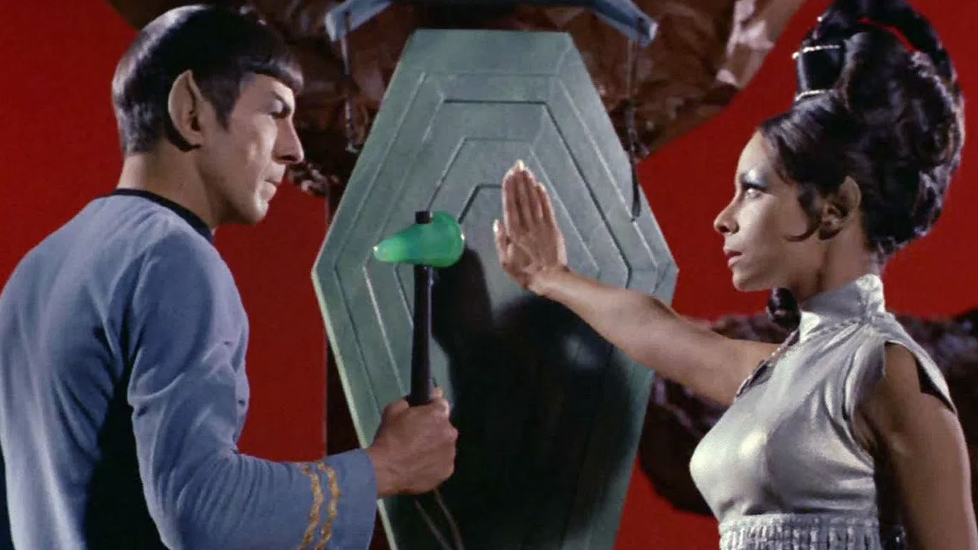 Step aside, Captain Kirk! Spock is the Enterprise's real interstellar ladies' man