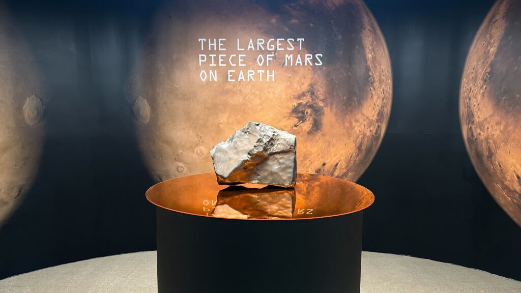 The largest Mars meteorite on Earth has sold for $4.3 million