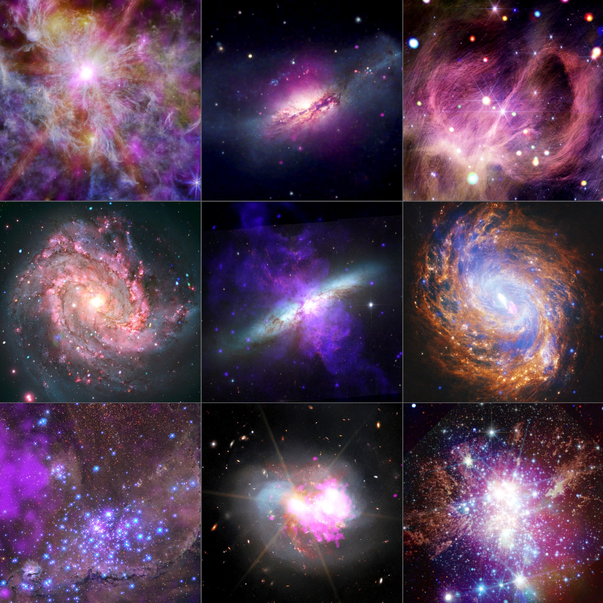 These gorgeous new images of the cosmos from NASA's Chandra X-ray telescope took our breath away (video)