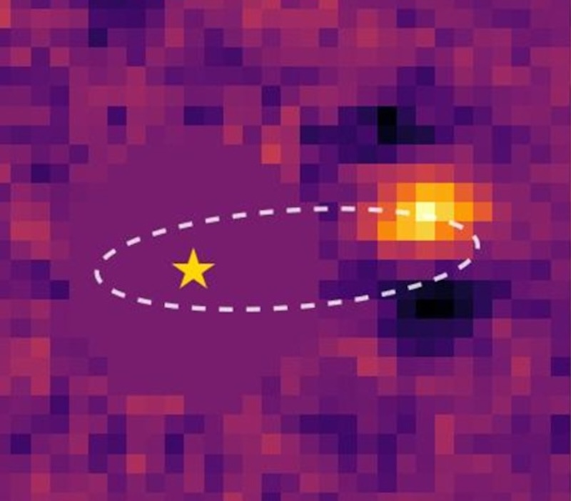 Young, massive exoplanet is in an unusual double star system