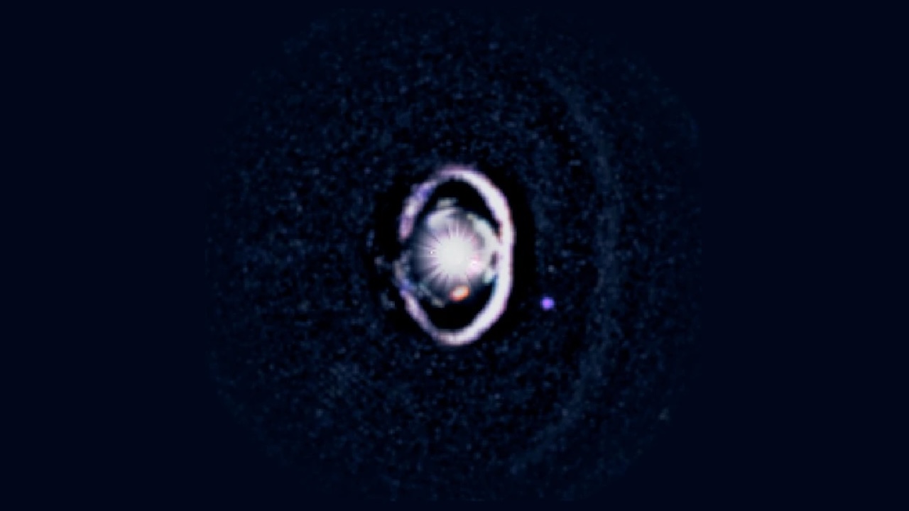 A Growing Baby Planet Photographed For First Time
