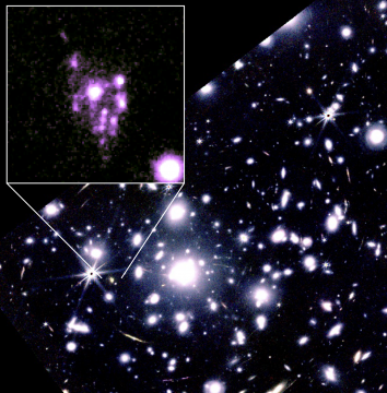 Astronomers find bizarre 'Cosmic Grapes' galaxy in the early universe. Here's why that's a big deal (photo)