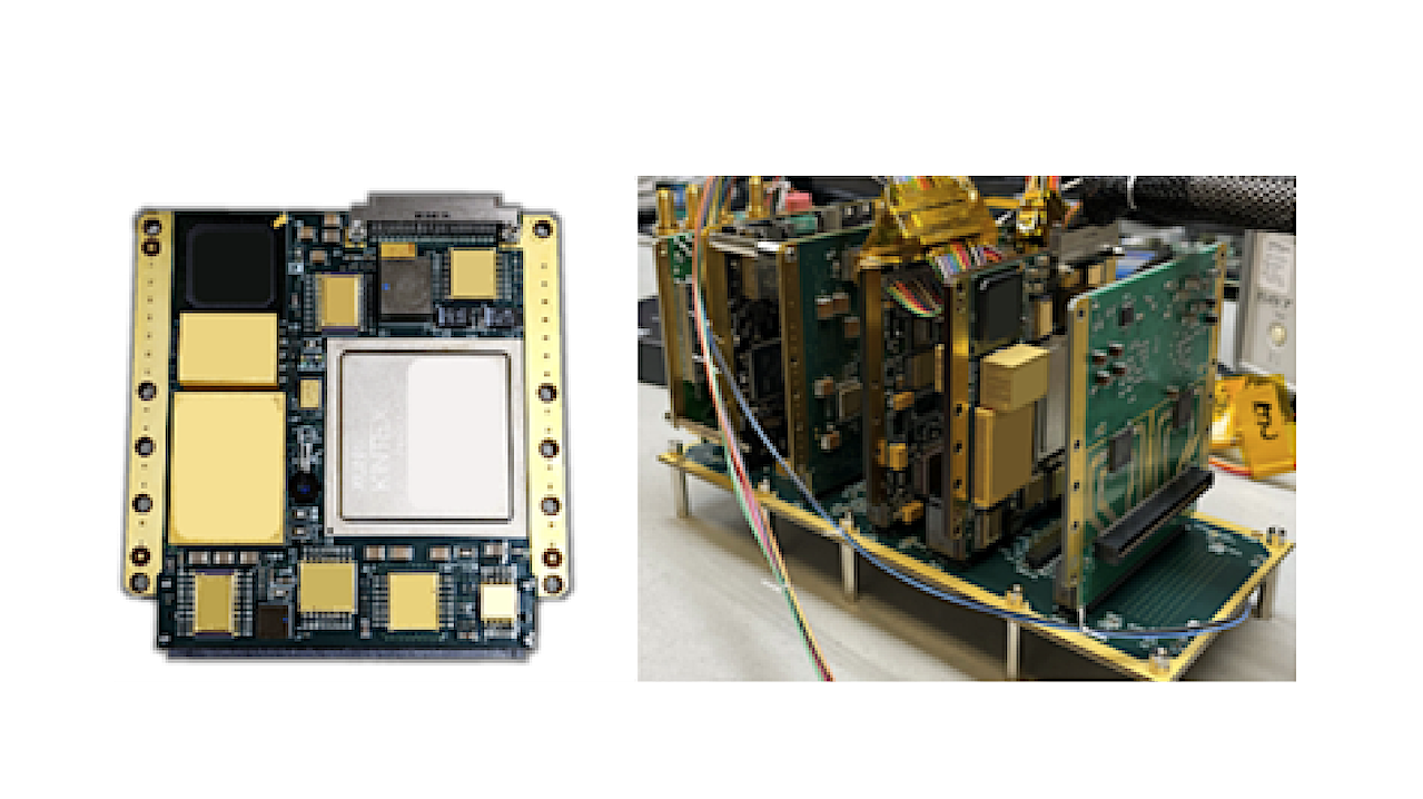 Development of Space Qualified Signal Processing Readout Electronics for HabWorlds and Origins Space Telescope Detector and Arrays