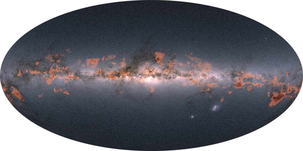 Gaia proves our skies are filled with chains of starry gatherings