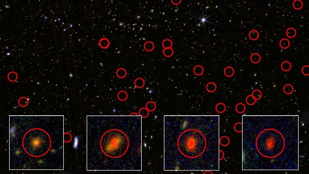 James Webb Space Telescope uncovers 300 mysteriously luminous objects. Are they galaxies or something else?