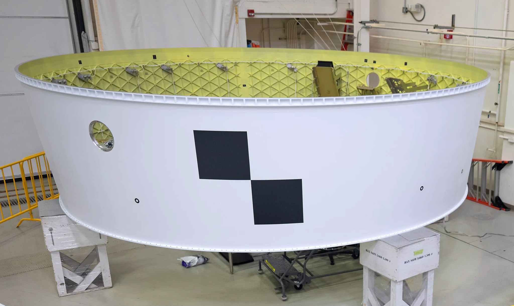 NASA Invites Media to View Artemis II Orion Stage Adapter at Marshall