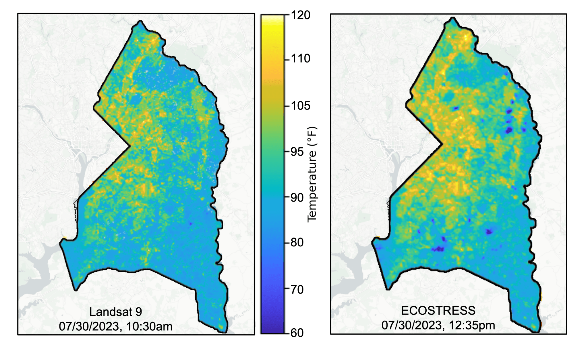 NASA Scientists Help Maryland County Plan to Beat Summer Heat Risks