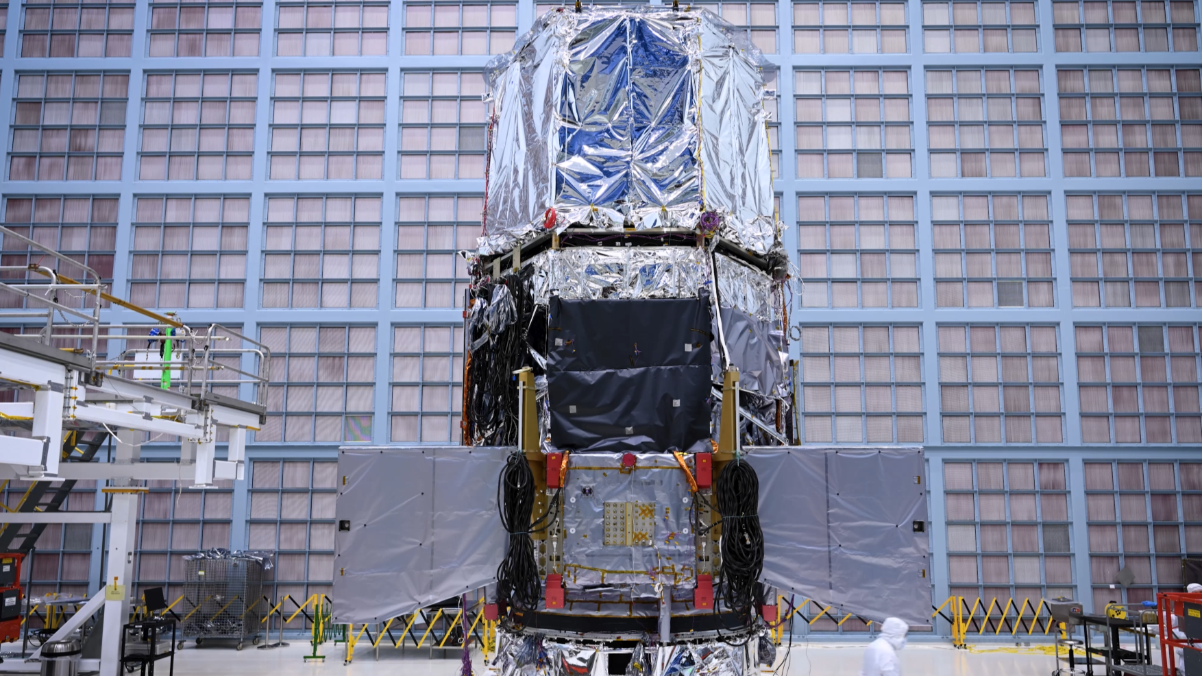NASA's Roman Space Telescope gets its 'extremely strong sunblock' installed