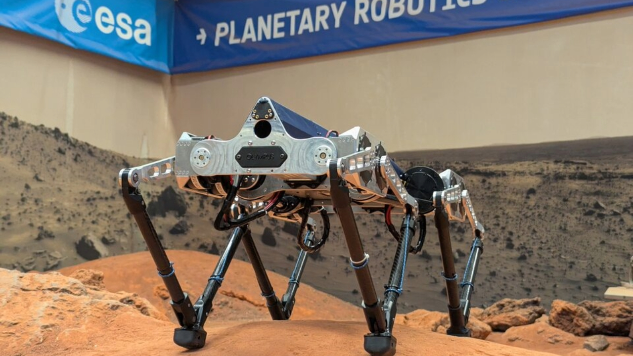 'Olympus' the 4-legged robot could help astronauts explore Mars someday (video)