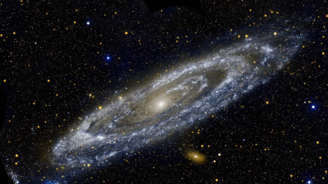 Pair of colliding galaxies may hint at the fate of the Milky Way and its closest galactic neighbor