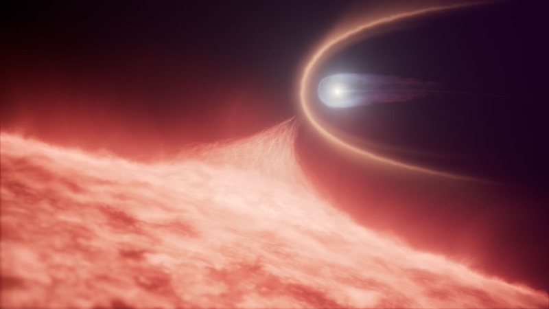 Rare massive white dwarf was born when 2 stars collided