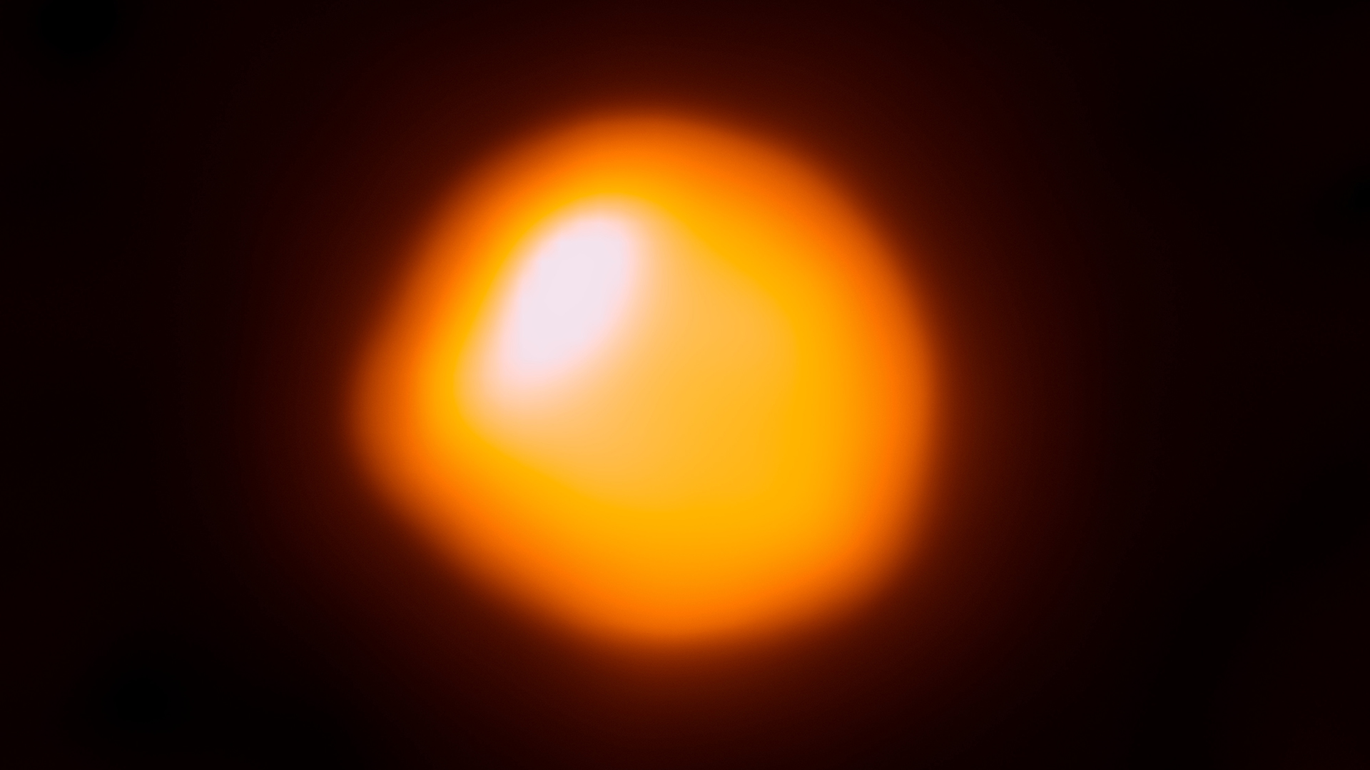 Red supergiant star expels mysteriously large cloud of gas