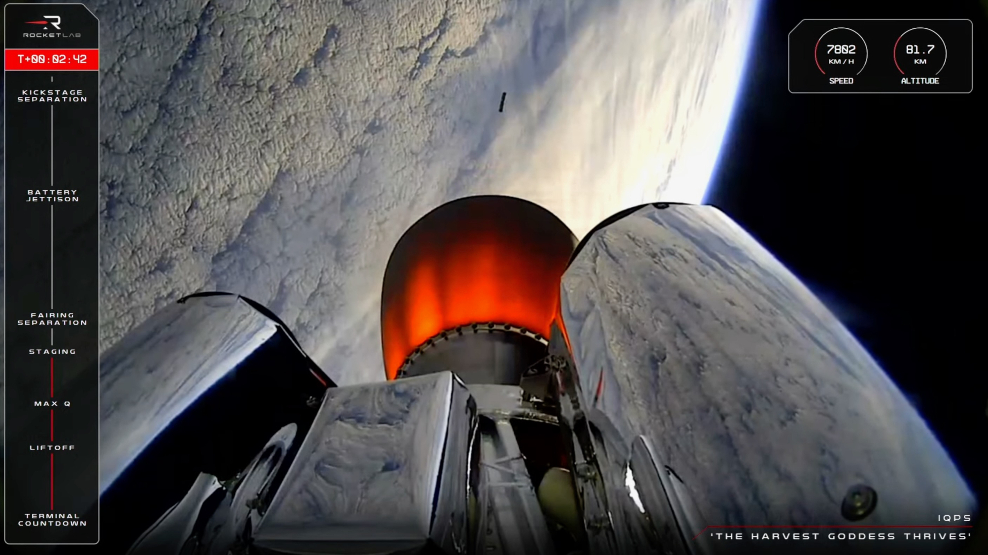 Rocket Lab launches private Japanese radar satellite to orbit from New Zealand