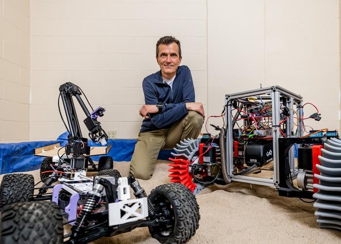 Sand Reacts Differently In Lower Gravity And Could Entrap Rovers More Easily