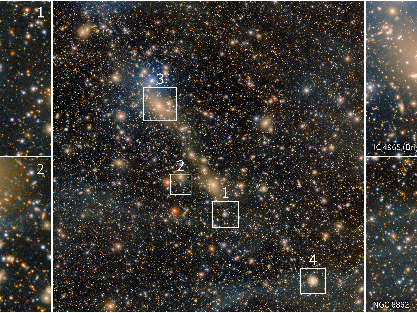 Scientists capture bridge of stray stars being sucked from one galaxy to another