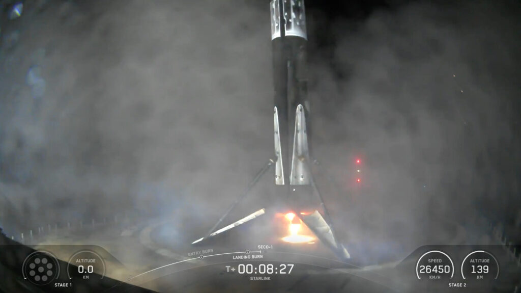 SpaceX launches 24 Starlink satellites to orbit from California