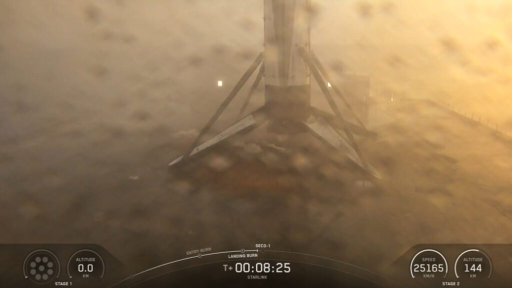 SpaceX sends 28 Starlink satellites into orbit, completes 400th Falcon 9 droneship landing at sea (video)