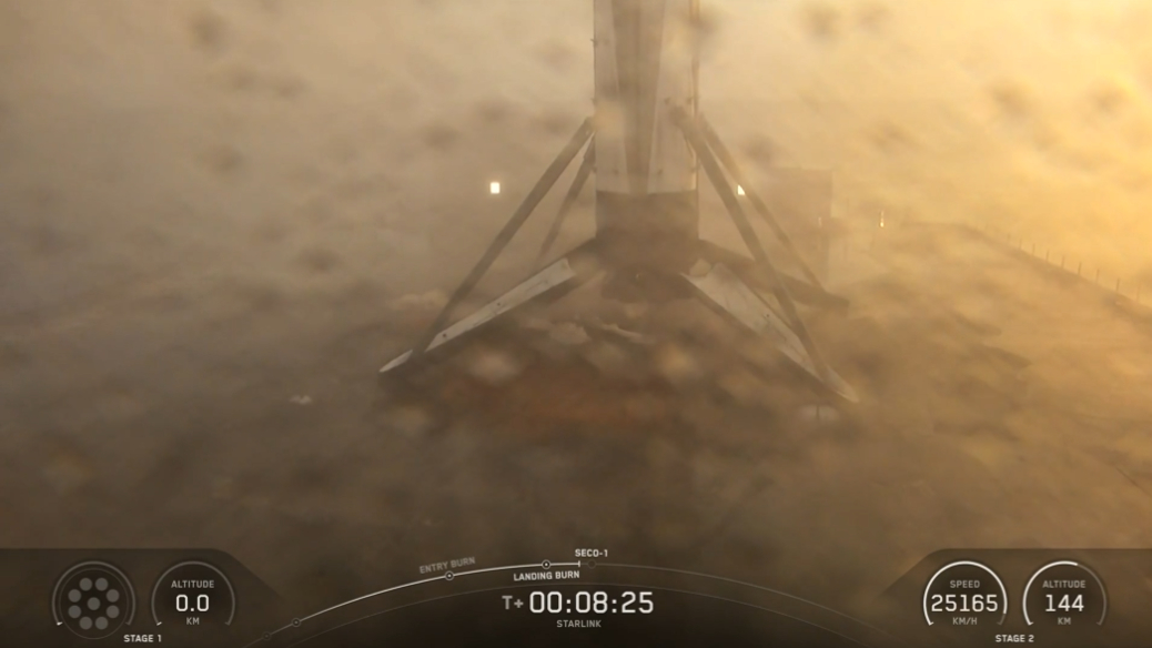 SpaceX sends 28 Starlink satellites into orbit, completes 400th Falcon 9 droneship landing at sea (video)