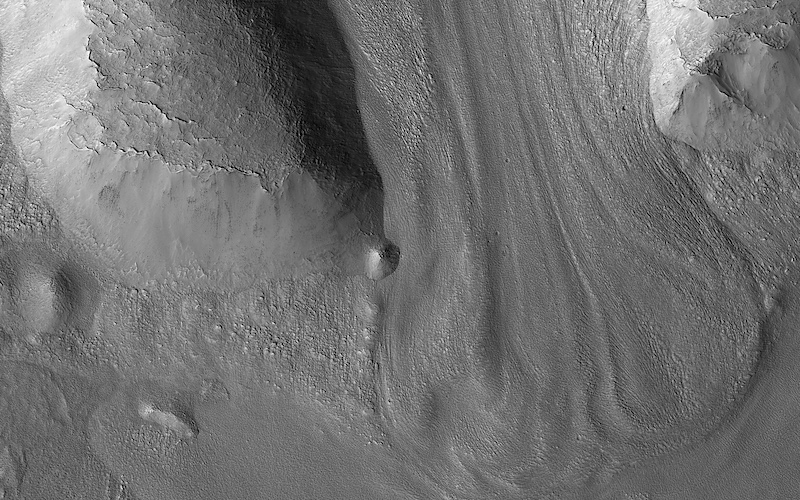 Surprise! Glaciers on Mars are made of mostly pure ice