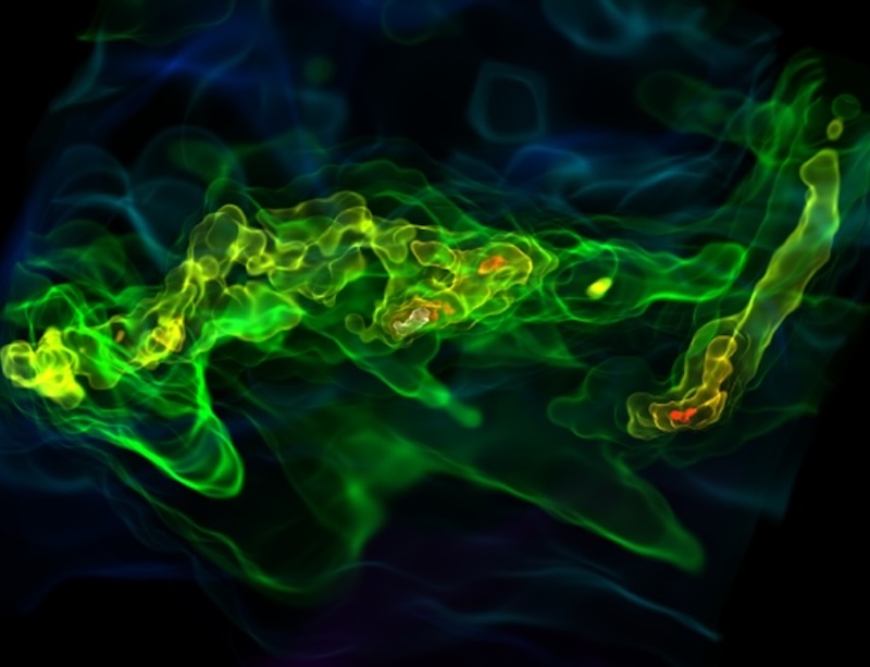 Surprisingly chaotic early universe had supersonic turbulence