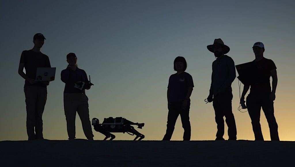 Teaching Robots To Walk On Mars From The Sand Of New Mexico