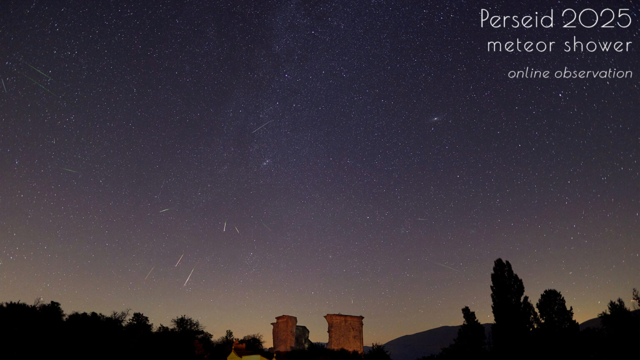 Watch the 2025 Perseid meteor shower peak Aug. 12 in free webcast