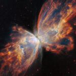 Webb investigates complex heart of a cosmic butterfly