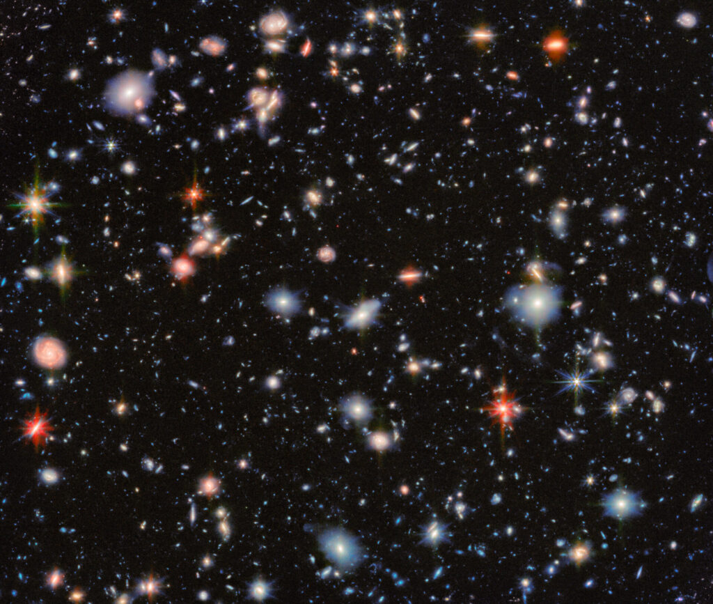 Webb takes a fresh look at a classic deep field