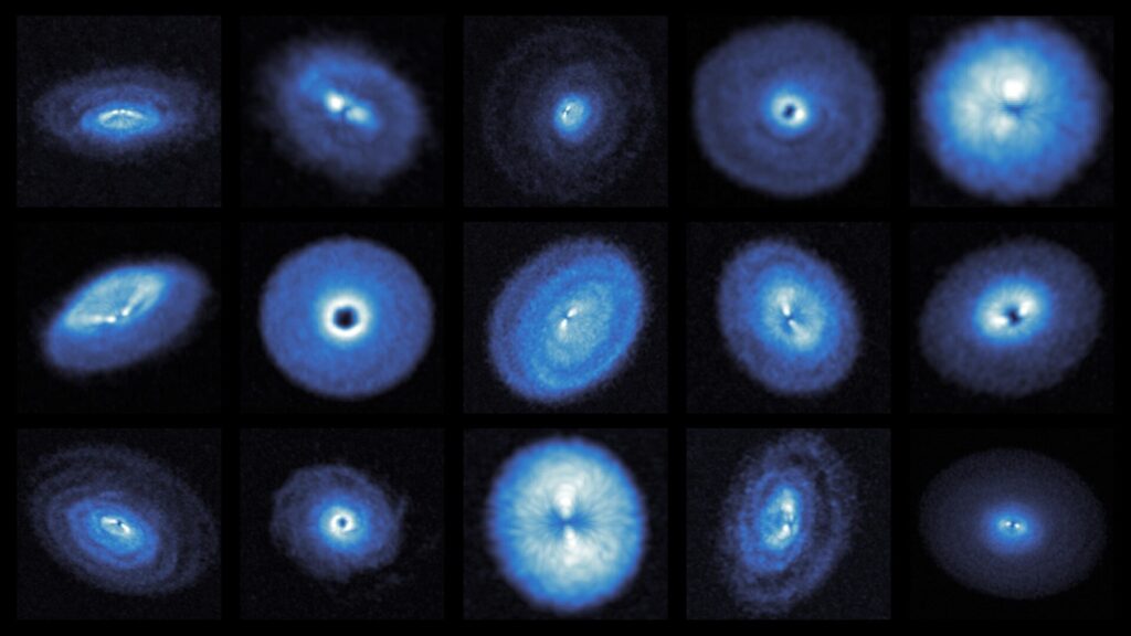 Why are our solar system planets tilted: These warped exoplanet-forming disks may offer clues