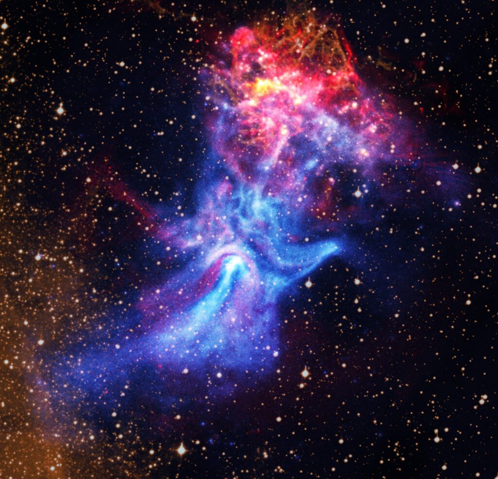 X-ray and Radio go ‘Hand in Hand’ in New Image