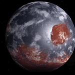 A Massive Primordial Atmosphere On Early Mars